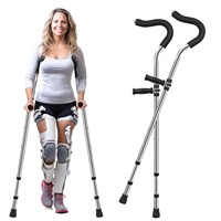 Life Crutch,Ergonomic Underarm Crutches (Sold as a