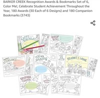 MSRP $42 180 Coloring Cards & 180 Bookmarks