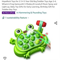 MSRP $28 Whack a Frog Game