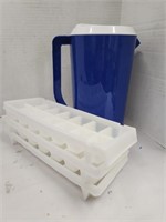 Kool-aid Pitcher and Ice Cube Trays