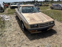 1984 Dodge Rampage, Sold w/ BOS