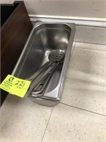 Hotel Pans with Serving Spoon