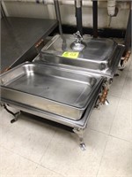 Pair of Chafing Dish Stands/ 1 with out Top