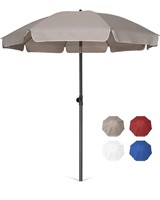 AMMSUN Patio Umbrella Market Table