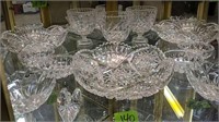 Shelf Lot. Marquis Waterford Bowls, Cut Glass,