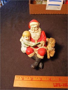 Auction Lot Of Collectible Santas.