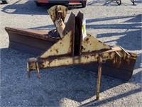 8' Big Ox 3 point plow