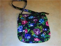 Floral Crossbody Bag Quilted