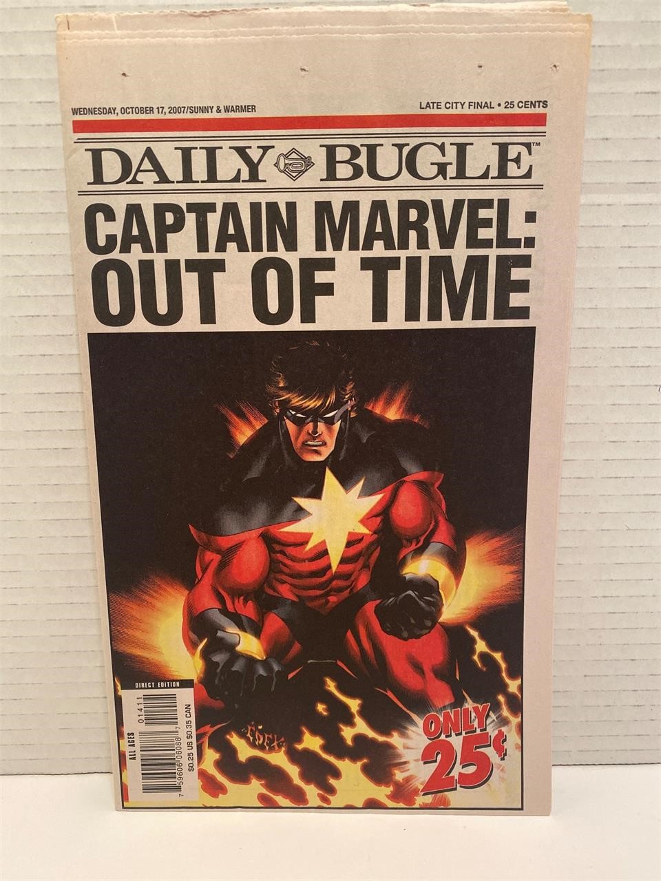Daily Bugle Captain Marvel:Out Of Time