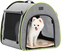New $74 Portable Dog Crate(Gray-Green)
