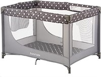 Pamo Babe Portable Crib Baby Playpen With