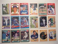 36 diff. 1999 HOF Nolan Ryan baseball cards