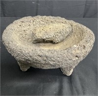 Stone molcajete and tejolote