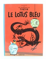 Le lotus bleu (C8 de 1991) + signé