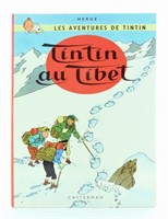 Tintin au Tibet (B39 de 1971) + signé