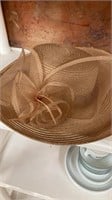FINE MILLINERY HAT WITH TAGS