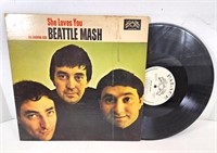 GUC Beattle Mash "She Loves You" Vinyl Record