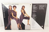 GUC Pointer Sisters Black & White Vinyl Record