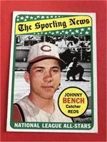 1969 Topps Johnny Bench All-Star Card