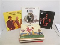 33 RPM LP Record Lot - Elvis, Cher, Neil Diamond,