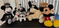 W - MIXED LOT OF PLUSH TOYS (SOME DISNEY) (A26)