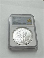 2023 graded silver eagle ms70