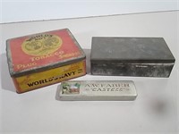 Vintage Tins Incl. World's Navy Tobacco
