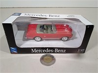 1:43 Diecast 1968 Mercedes-Benz 280SL NewRay