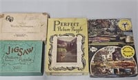 1930s & 40s Vintage Jigsaw Puzzles Lot