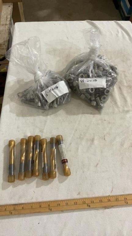 RTW drill bits, various socket screws