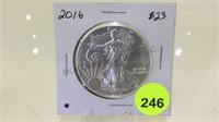 2016 LIBERTY SILVER DOLLAR