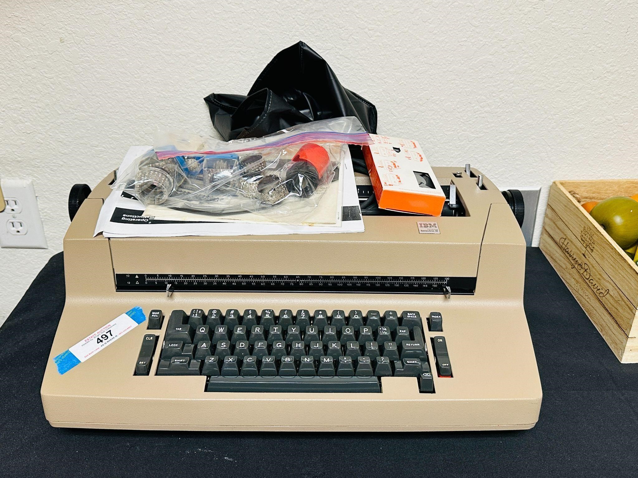 Vintage IBM Type Writer
