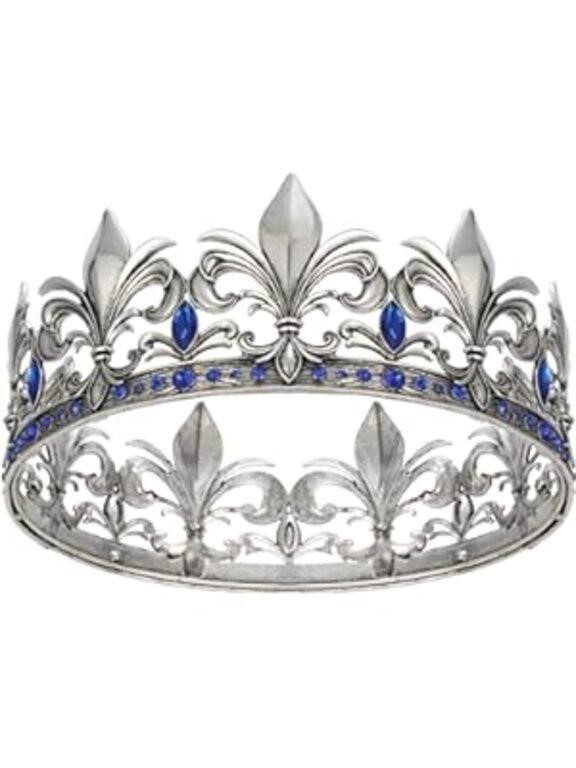 MSRP $25 Blue Silver Crown