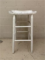 1 Wicker Barstool measures 30 inches tall