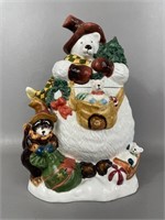 WCL Christmas Polar Bear & Friends Cookie Jar