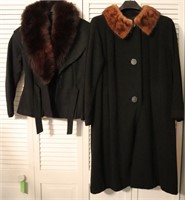Real Fur Collar Coats