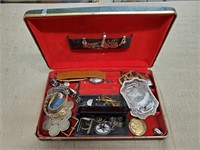 Mele Jewelry Box With Watches, Buckles & More