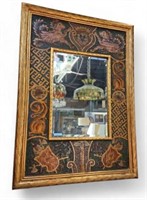 Gold Frame Wall Mirror.