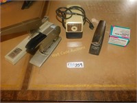 Staplers Vintage and Electric Pencil Sharpener