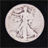 1920 Walking Liberty Half-Dollar Silver Coin