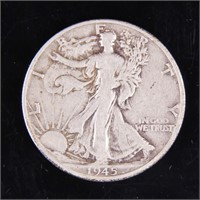 1945-D Walking Liberty Half-Dollar Silver Coin
