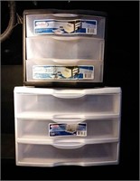 White sterilite 3 drawer storage, it's 12" x 12"