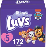 Luvs Diapers - Size 5  172 Count  Paw Patrol Dispo