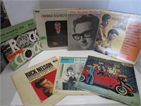 7 OLD RECORD ALBUMS