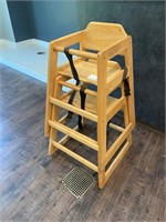 Wooden High Chairs (2 qty)