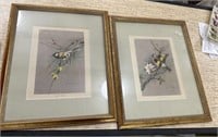 Pair of Basil Bird Prints