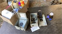 30 amp electric box , 50 amp box, dog clippers,