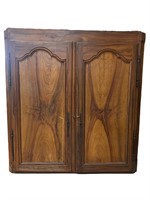 3 Pc Wood Armoire Door Set