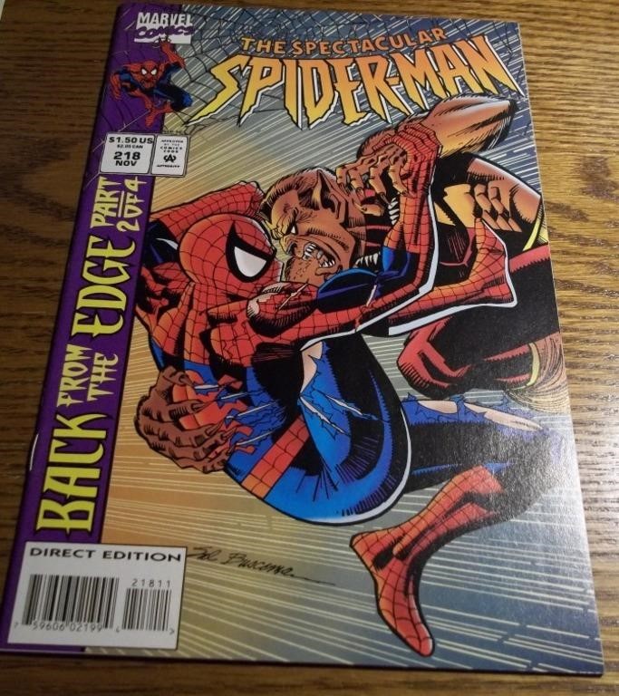 1994 Marvel Spiderman #218