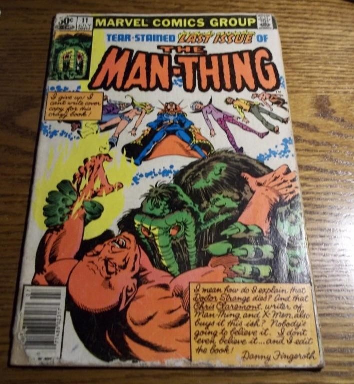 1981 Marvel The Man Thing #11